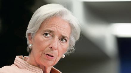 IWF-Chefin Christine Lagarde 