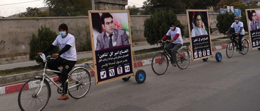 Wenige Tage vor der Wahl in Afghanistan wurden bereits zehn Parlaments-Kandidaten getötet.