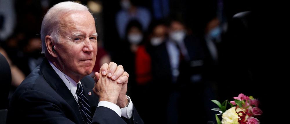 US-Präsident Joe Biden warnt China vor einem Angriff auf Taiwan.