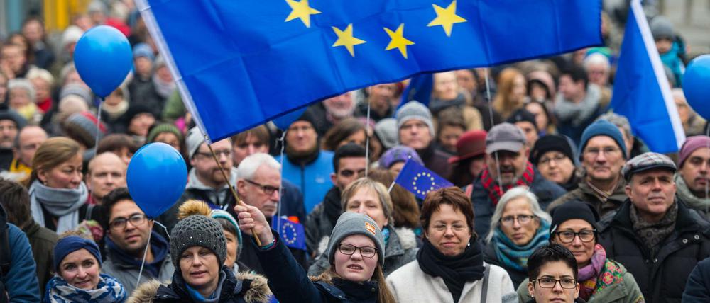 Warum tun sich die Deutschen schwer, die Freude über Europa zu zeigen?