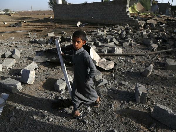 Eine Militärallianz unter Führung Saudi-Arabiens hat den Jemen in Trümmer gebombt.