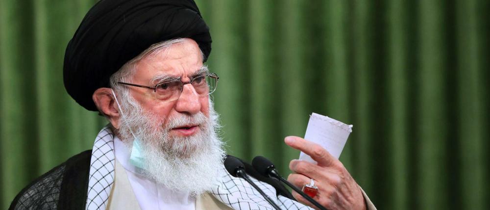 Im Fokus der Sanktionen: Ajatollah Ali Chamenei, geistliches Oberhaupt des Iran.