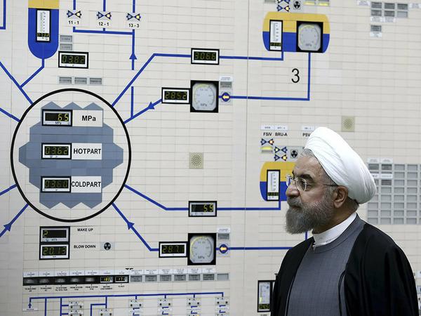 Irans Präsident Hassan Ruhani hat angekündigt, dass sein Land die Urananreicherung wieder hochfahren wird.