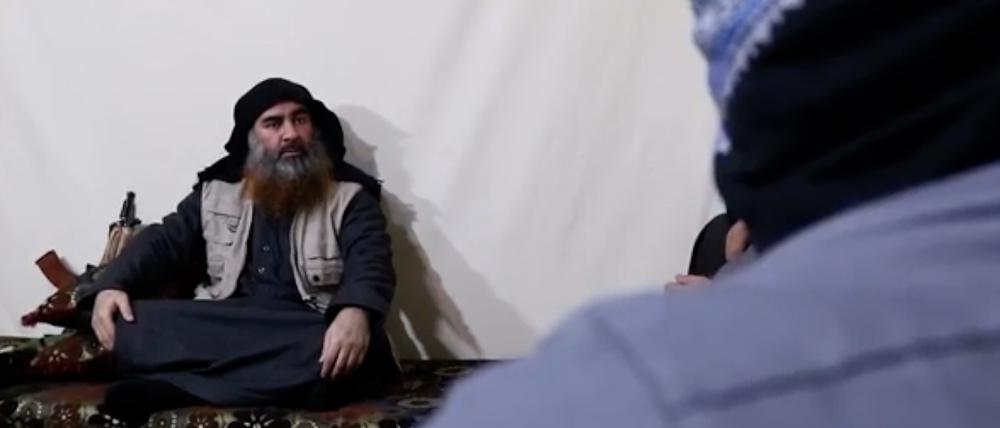 Die USA prüfen die Echtheit des Videos, das den Anführer der IS-Terrormiliz Abu Bakr al-Bagdadi zeigen soll. 