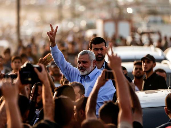 Hamas-Chef Hanija lässt sich von Anhängern feiern, an einer Konfrontation mit Israel hat er ungeachtet aller Rhetorik kein Interesse.