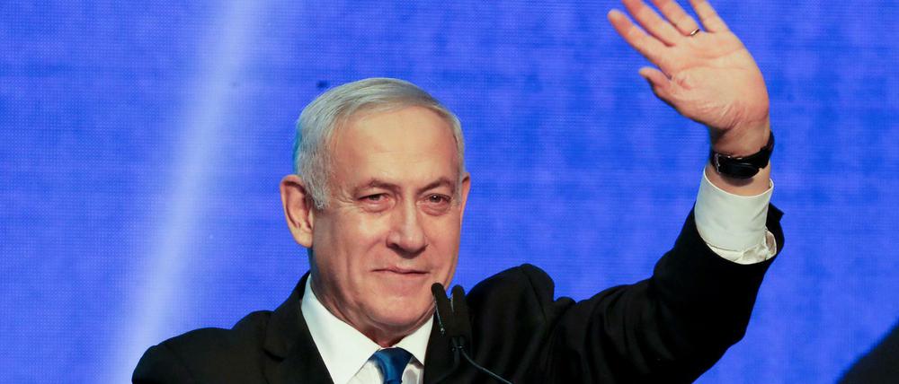 Benjamin Netanyahu nach der Wahl