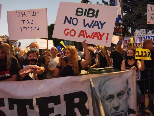 Auch innerhalb Israels gibt es Kritik an Netanjahus Politik.