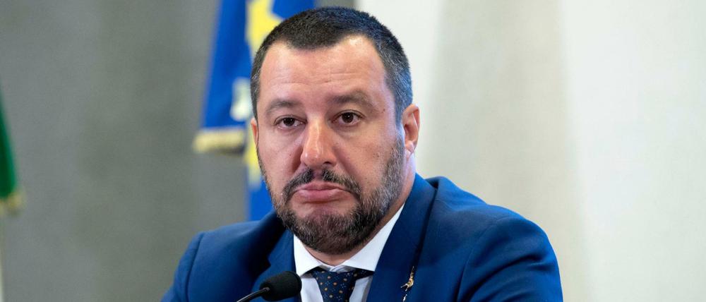 Matteo Salvini hat die Affäre von seinem Vorgänger Umberto Bossi geerbt.