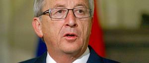Der Spitzenkandidat der konservativen Europäischen Volkspartei (EVP) bei der Europawahl, Jean-Claude Juncker.
