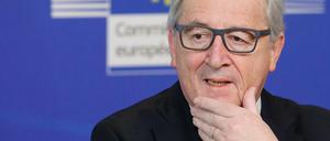 Jean-Claude Juncker, Chef der EU-Kommission, wirkte angeschlagen.