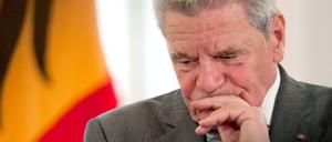 Bundespräsident Joachim Gauck.