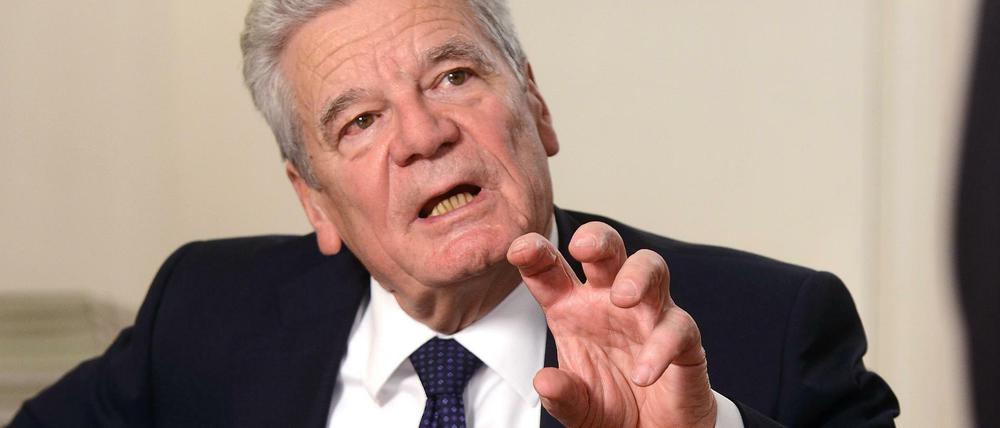 Joachim Gauck, ehemals Bundespräsident der Bundesrepublik Deutschland