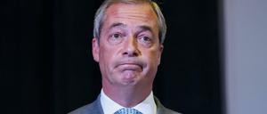 Der ehemalige Vorsitzende der Ukip-Partei Nigel Farage. 