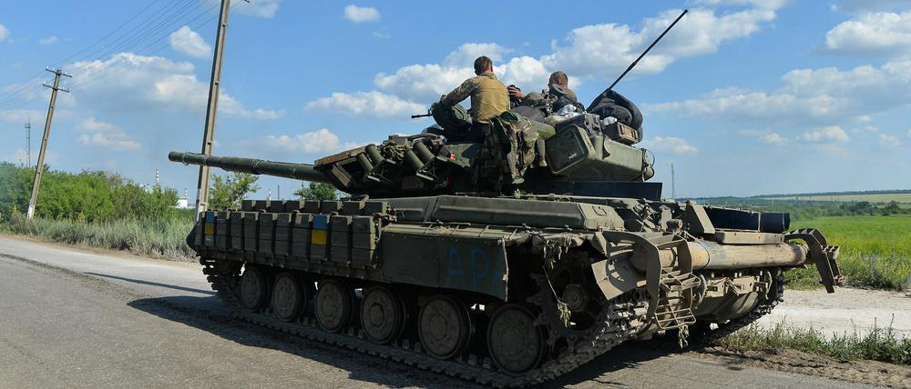 Russland ist der Ukraine bei der Artillerie weiterhin überlegen.