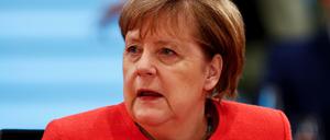Deutscher Vorsitz in der EU. Bundeskanzlerin Angela Merkel (CDU) am vergangenen Mittwoch in Berlin. 