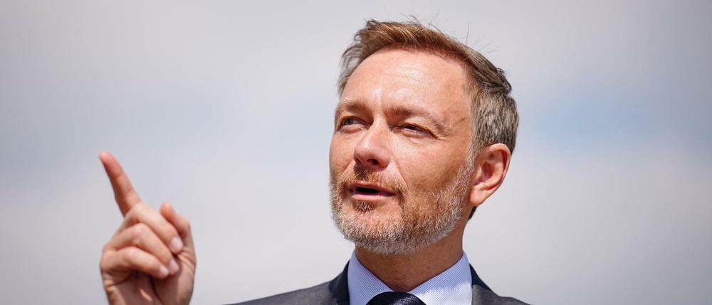 Christian Lindner (FDP) ist Bundesminister der Finanzen.