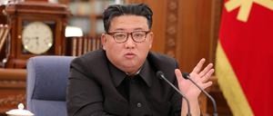 Kim Jong Un, Machthaber von Nordkorea und Generalsekretär der Arbeiterpartei (WPK).