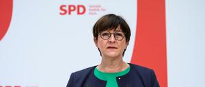 Saskia Esken, Vorsitzende der SPD (am 4. April 2022 in Berlin)