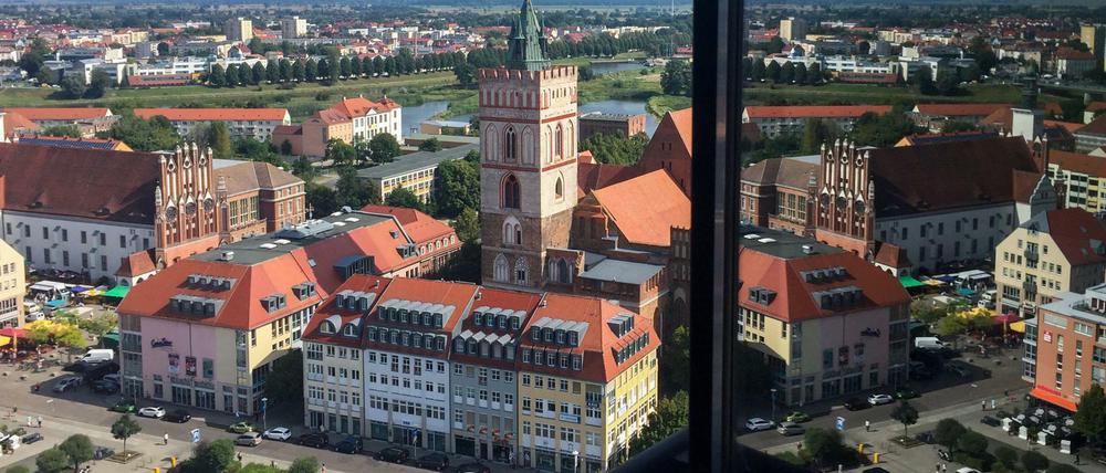 Stadt auf dem Land: Frankfurt an der Oder. 