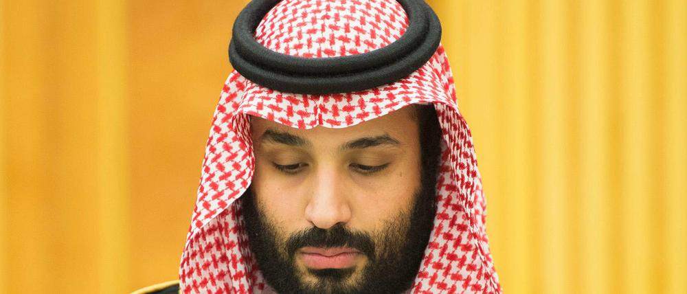 Kronprinz Mohammed von Saudi-Arabien. 