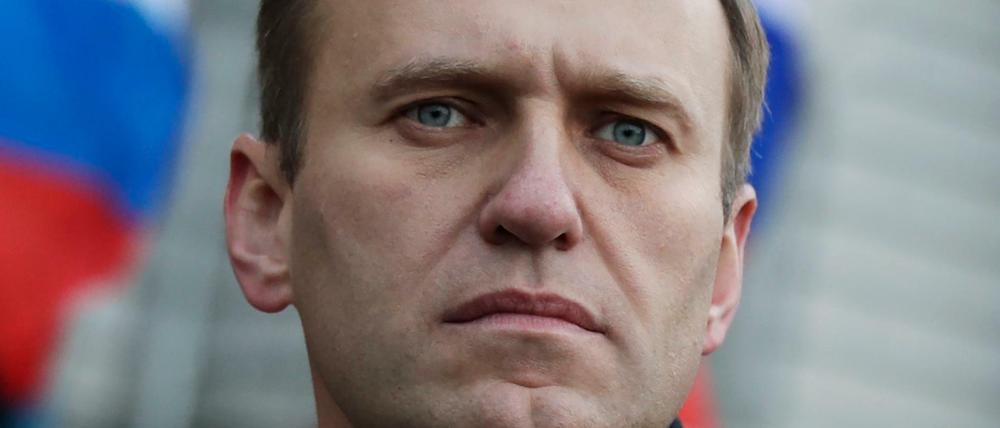 Meldet sich nach seiner Vergiftung online zu Wort: der russische Oppositionsführer Nawalny (Archivbild)