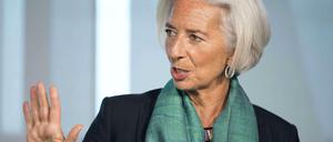 Christine Lagarde will ihr Mandat als IWF-Chefin beenden.
