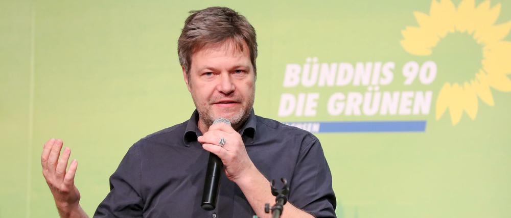 Robert Habeck, Bundesvorsitzender von Bündnis 90/Die Grünen, plädiert für die Abschaffung des Hartz-IV-Systems.