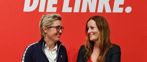Designierte Linken-Chefinnen Susanne Hennig-Wellow (links), Janine Wissler.