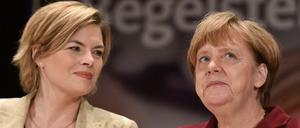 In der Frage wie der Flüchtlingszustrom zu bewältigen ist, herrscht Uneinigkeit zwischen Julia Klöckner und der Kanzlerin.