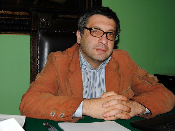 Lasha Bakradze, Historiker und Leiter des georgischen Literaturmuseums in Tiflis