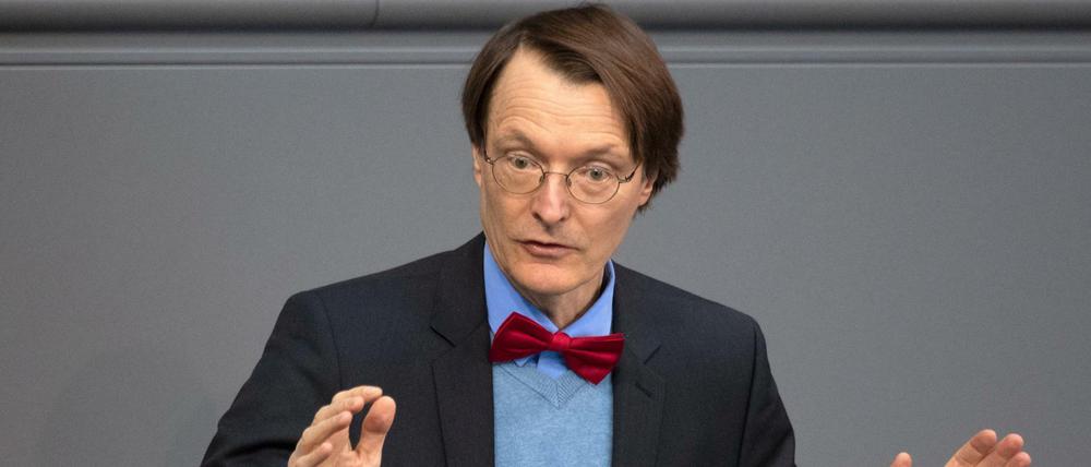 Karl Lauterbach, Gesundheitsexperte und Kandidat für den Vorsitz der SPD 