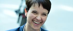 AfD-Chefin Frauke Petry nach dem Wahlerfolg in Berlin