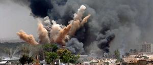 Die Angriffe der Nato auf libysche Städte sind beendet. 