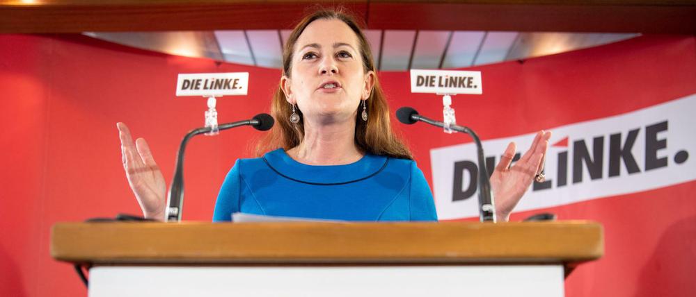 Die Linken-Politikerin Janine Wissler aus Hessen will Parteichefin werden.