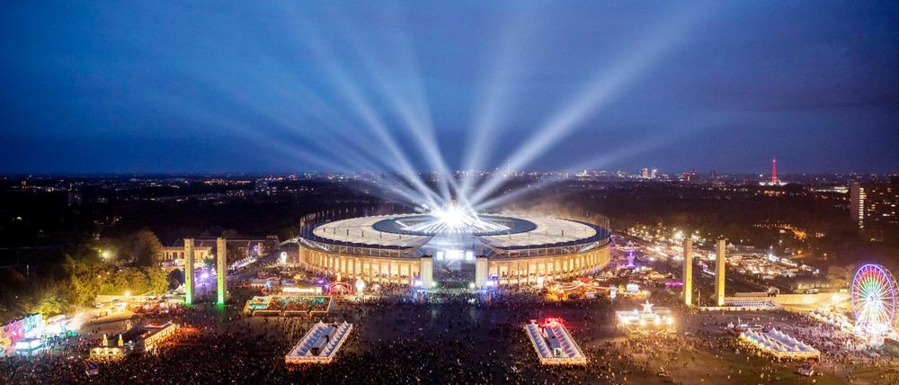 Wann endlich kehrt der alte Glanz zurück? Noch 2019 fand rund um das Berliner Olympiastadion das Lollapalooza Festival statt.