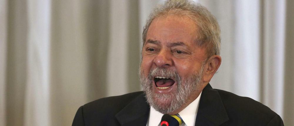 Brasiliens ehemaliger Präsident Luiz Inacio Lula da Silva. 