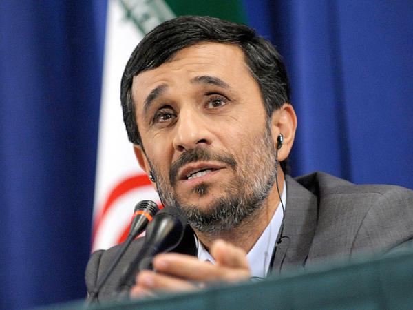 Nur er bekam als iranischer Präsident meist kein Glückwunschtelegramm des Bundespräsidenten zum Nationalfeiertag: Mahmud Ahmadinedschad.