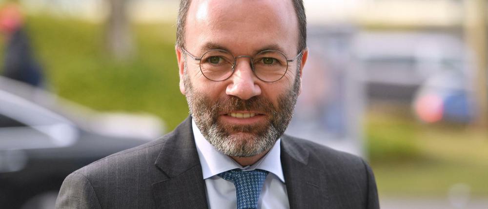 Manfred Weber, der Fraktionsvorsitzende der konservativen EVP im Europaparlament.
