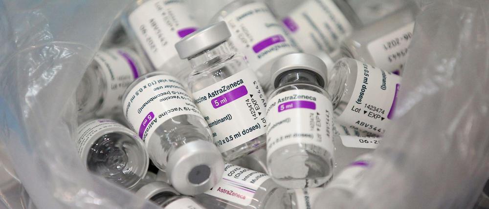 Viel Impfstoff auf Halde. In Deutschland sind 4,6 Millionen Dosen noch unbenutzt.