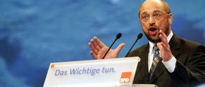 Soll die SPD in jeder Hinsicht anführen: Martin Schulz, der bald Kanzlerkandidat und Parteichef werden dürfte.