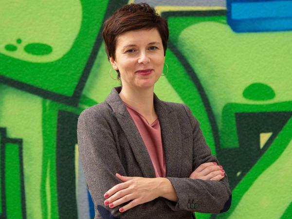Hat einen Migrationshintergrund, doch wer sieht ihr das an? Die Berliner Integrationsbeauftragte Katarina Niewiedzial kam in Polen zur Welt. 