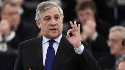 Antonio Tajani ist Nachfolger von Martin Schulz als Präsident des Europaparlaments.