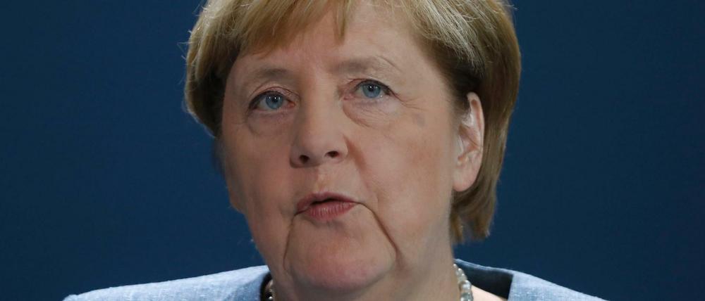 Die deutsche Bundeskanzlerin Angela Merkel (CDU). 