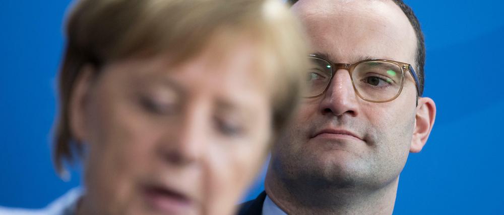 Angela Merkel erteilte Plänen von Bundesgesundheitsminister Jens Spahn eine Absage.