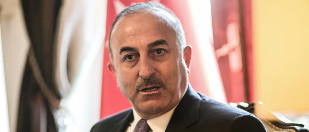 Der türkische Außenminister Mevlüt Cavusoglu. 