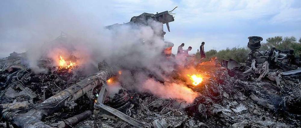 Wer beschoss MH17? Die Satellitenbilder, die der Kreml nach dem Absturz veröffentlicht hatte, sollten die Schuld des ukrainischen Militärs belegen.