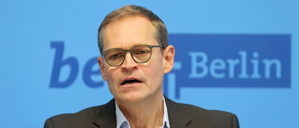 Hatte gewarnt: Michael Müller (SPD), Regierender Bürgermeister von Berlin. 