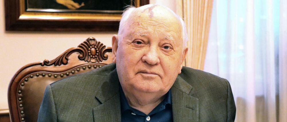 Der ehemalige Präsident der Sowjetunion, Michail Gorbatschow (Archiv) 