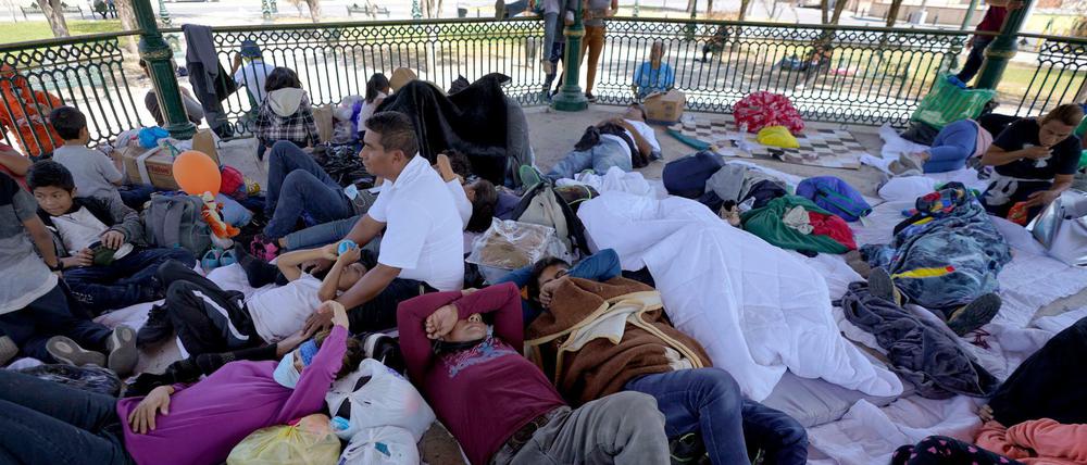 Unbegleitete Minderjährige aus Lateinamerika kommen in Rekordzahlen an die US-Grenze. 