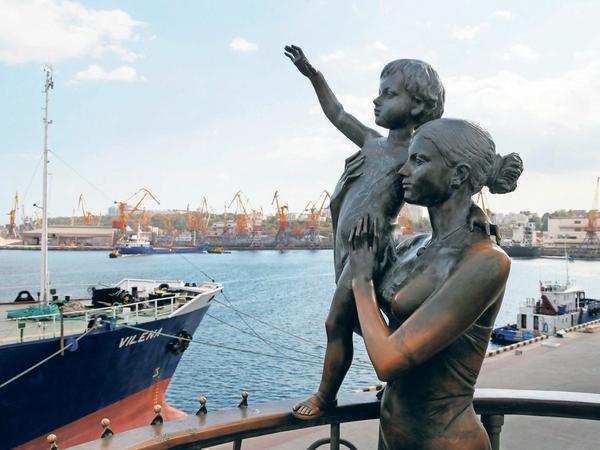 Das Bild aus dem Jahr 2016 zeigt den Hafen von Odessa.